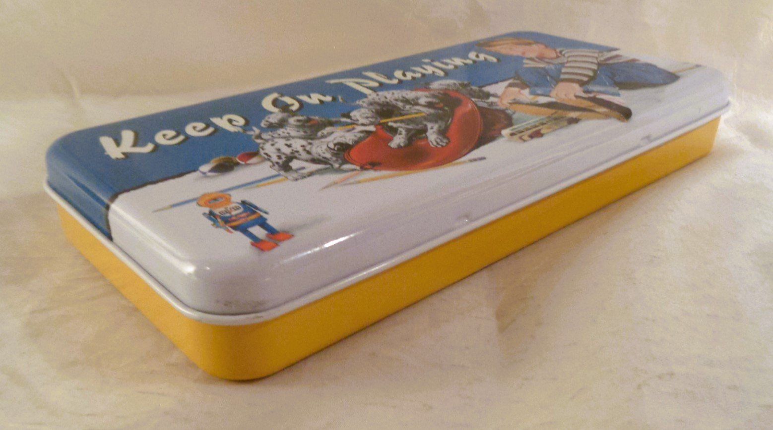 Giochi: Blechdose "Keep On Playing" / Nostalgic Art ab Fr. 1.- – Usato da Bellach venduto da JingleJerry 1
