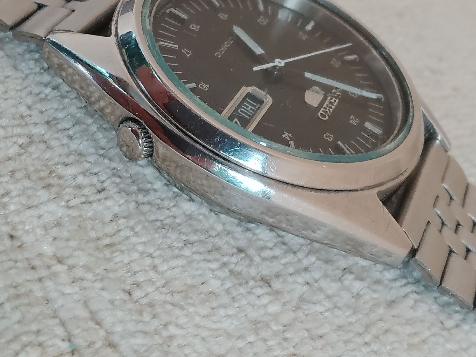 Seiko Orologi: Seiko 5 Automatic Vintage 37mm läuft  – Usato da Agno venduto da sam2608 7