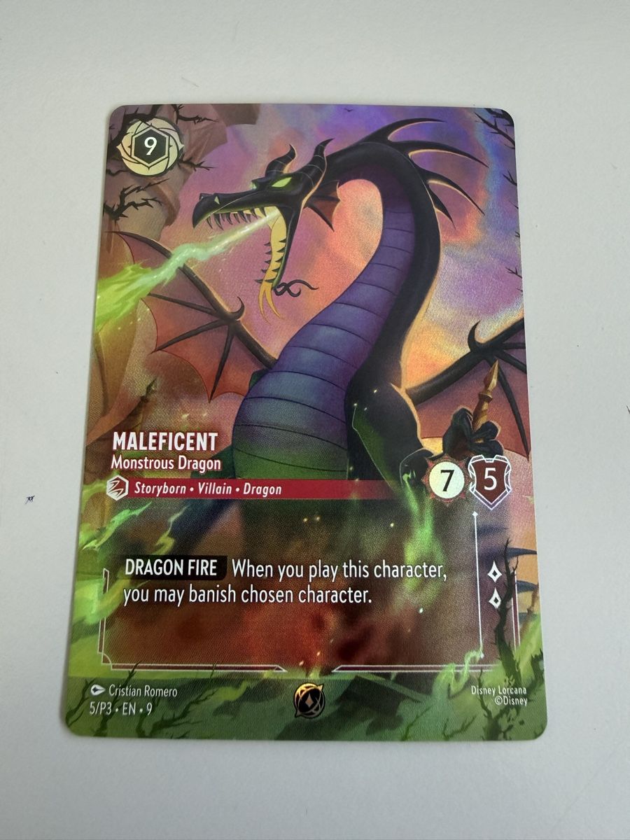 Disney Cartes à collectionner: Disney Lorcana Maleficent – Neuf (Voir description) à Aesch ZH par Stillivanilli