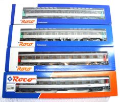 ROCO 4 x SCHNELLZUGWAGEN CORAIL DER SNCF