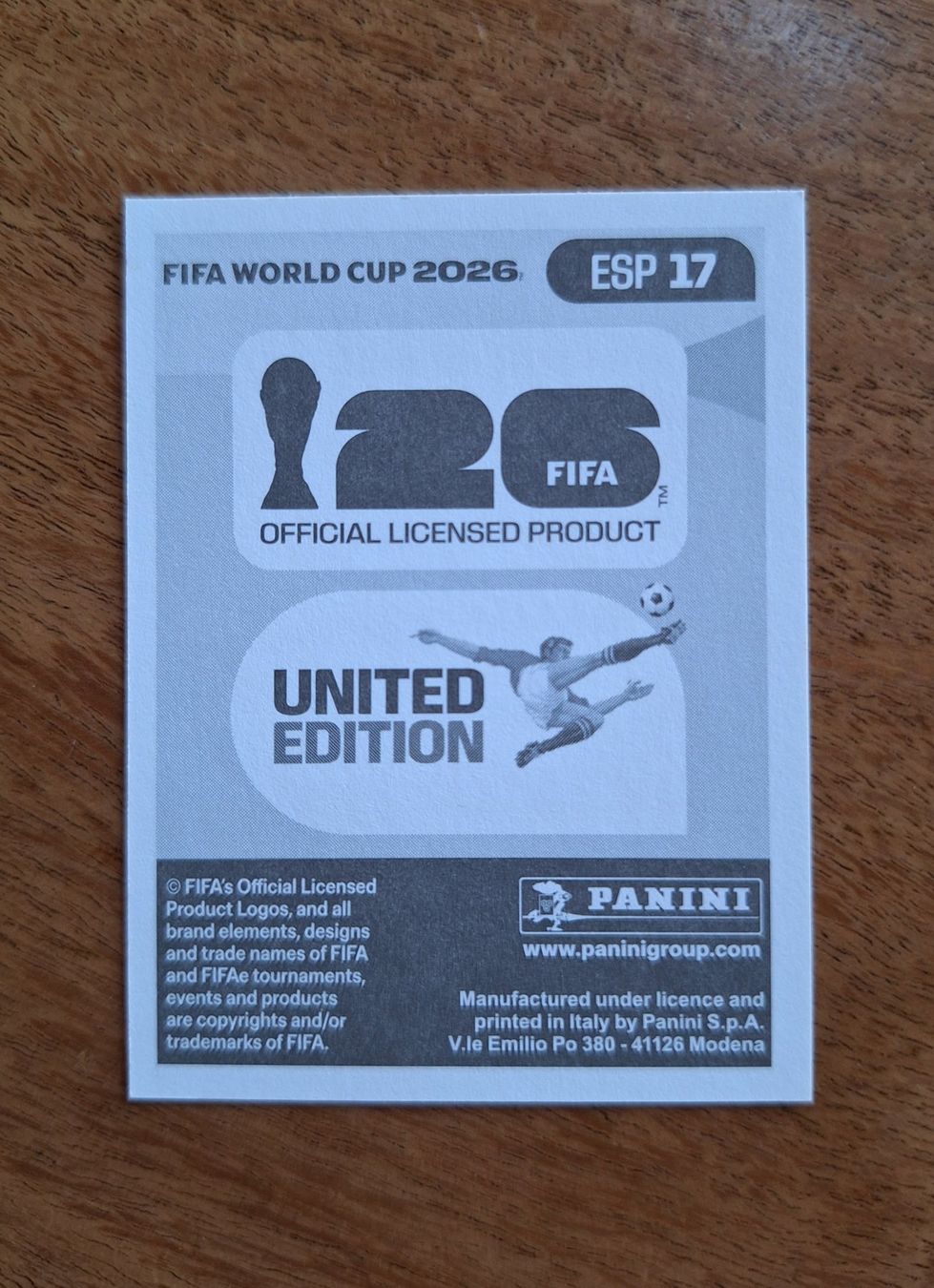 Panini Carte collezionabili: Panini Nico Williams ESP 17 – Nuovo (secondo la descrizione) da Romanens venduto da Crocette 1
