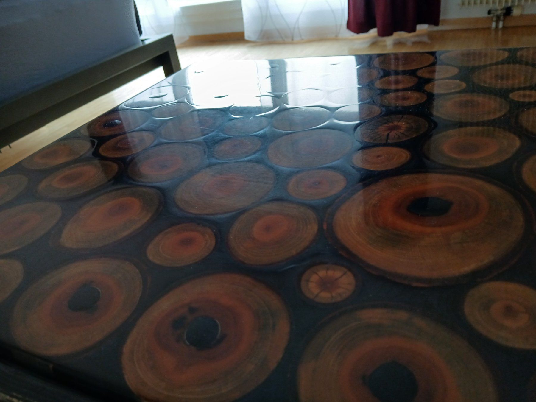 Tavoli: EPOXY - Beistell -Tisch – Nuovo (secondo la descrizione) da Rebstein venduto da Chevas64 1