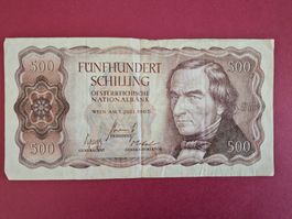 500 Schilling, Josef Ressel. 1965