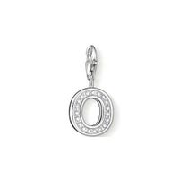 Thomas Sabo Charm Anhänger Buchstabe O mit Zirkonia neu