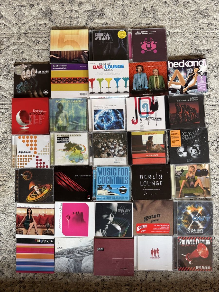 CDs: CD Sammlung 33Stück Lounge/Elektro – Gebraucht aus Rüti ZH von make