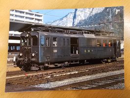 Postkarte Emmental Burgdorf Thun Bahn EBT RM BDe 2/4 231