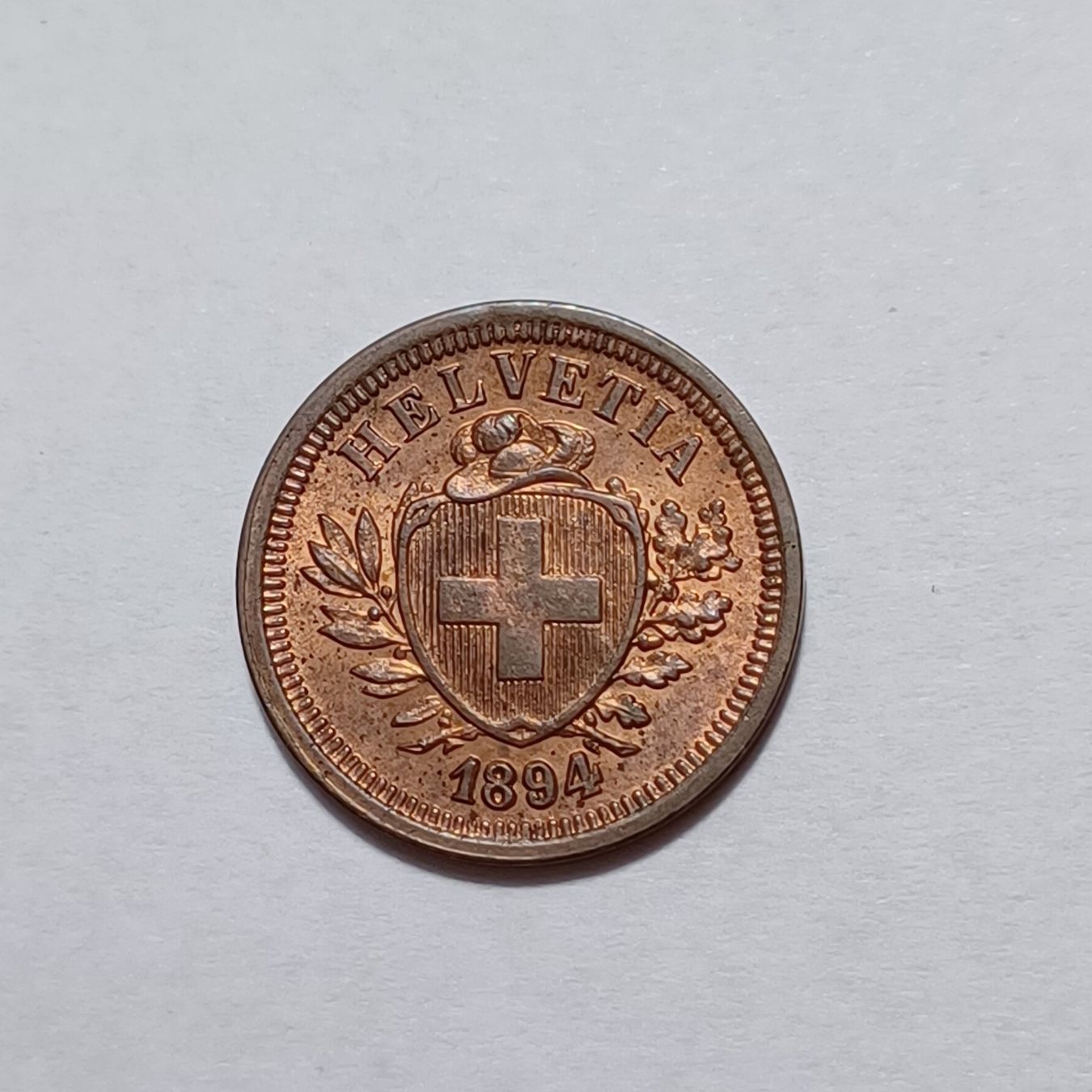 Alle Münzen: 1 Rappen 1894 stgl – Neu (gemäss Beschreibung) aus Pfäffikon ZH von Schweizer_Muenzen