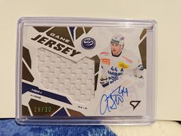 Sportzoo.Andre Heim Game Jersey Signed 29/30.HC Ambri-Piotta