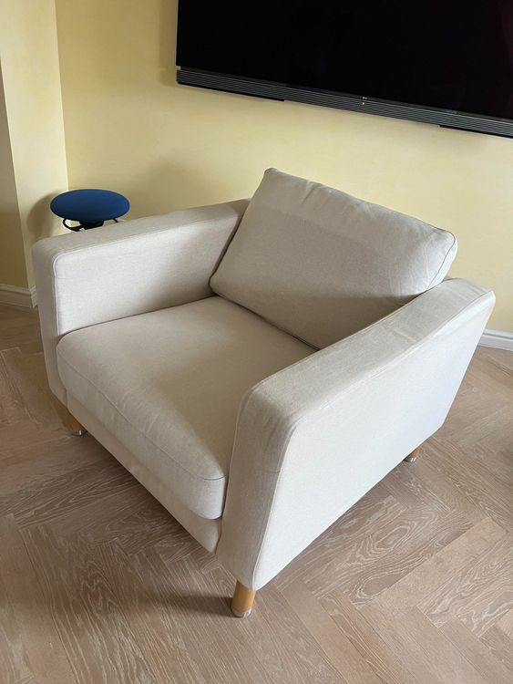 IKEA Karlstadt Sessel beige, gebraucht Kaufen auf Ricardo