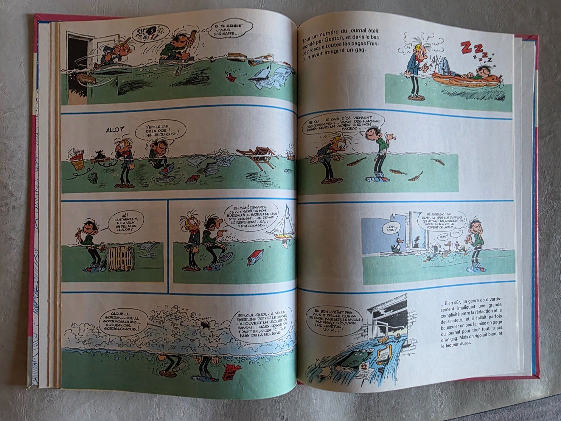 Fumetti: Comic - Gaston - Le Lourd passé de lagaffe - 1986 – Usato da Walterswil BE venduto da Lonitti 2
