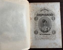 "The Court of Napoleon" Leder gebunden New York 1856 3. Aufl