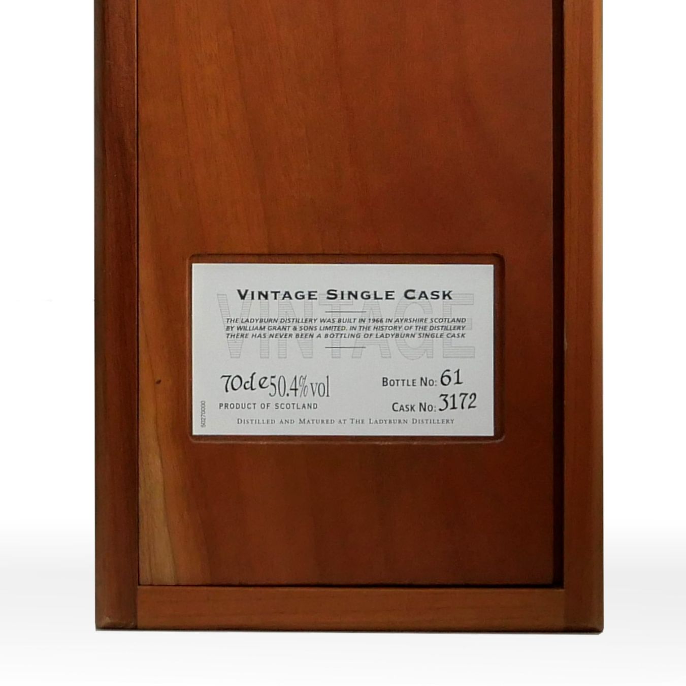 Bevande alcoliche: Ladyburn 1973 27Y Single Cask 3172 50.4% Lost Distillery – Nuovo (secondo la descrizione) da Wohlen AG venduto da MAXMALT 2