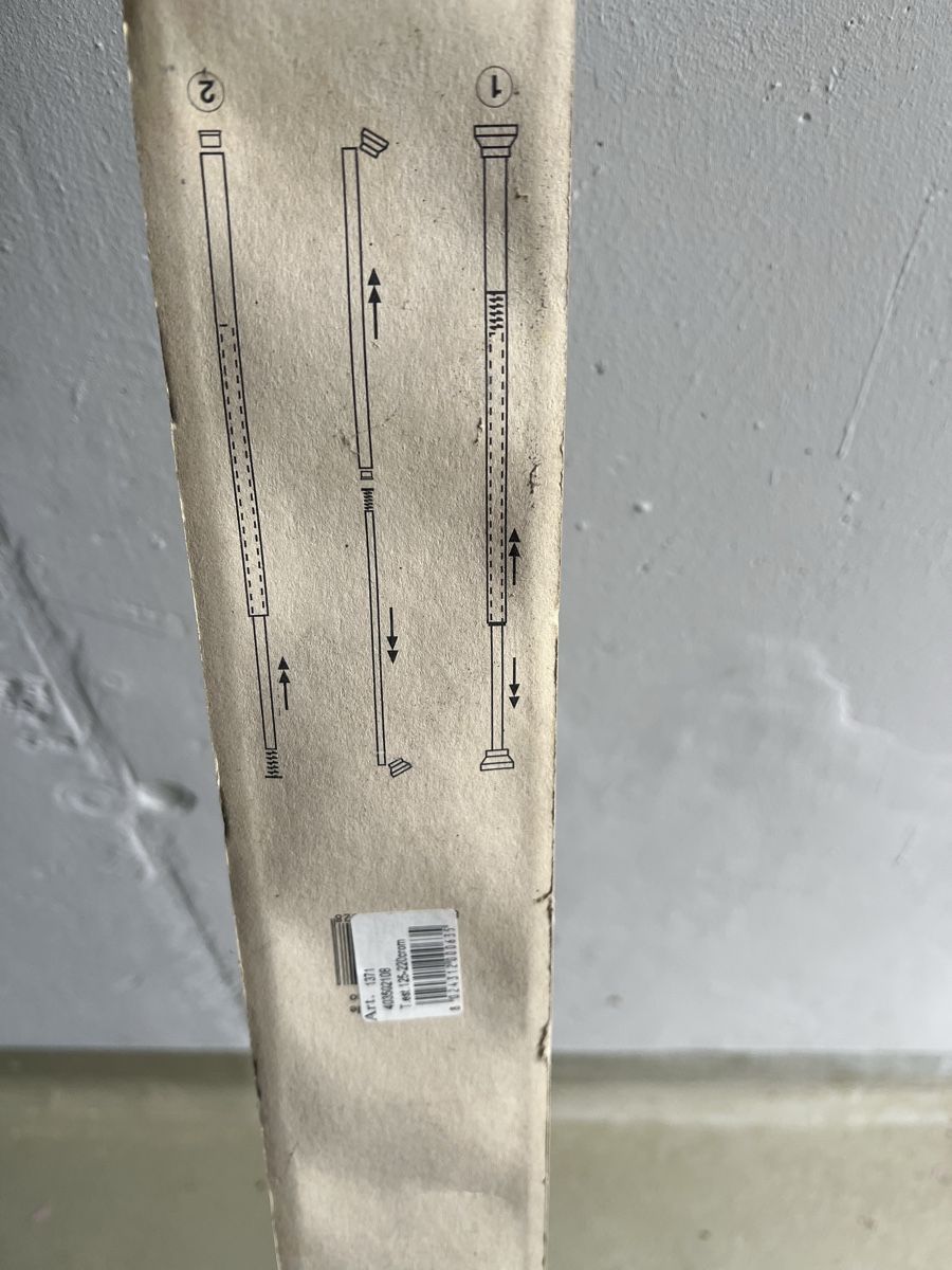 Altro per il bagno: Teleskop-Duschforhangstange – Nuovo e nell'imballaggio originale da Tobel venduto da honda955 1