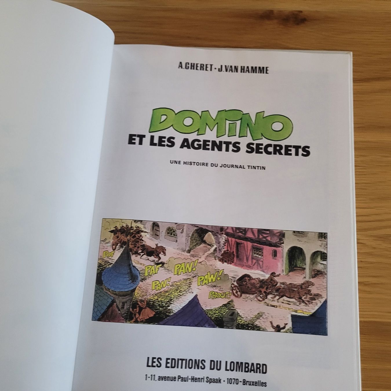 Fumetti: BD EO Cotée Domino Tome 5 et les agents secrets – Usato da Biel/Bienne venduto da Destockweb 3