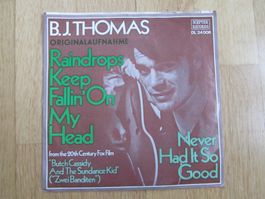 B.J. Thomas - Raindrops Keep Fallin on my Head