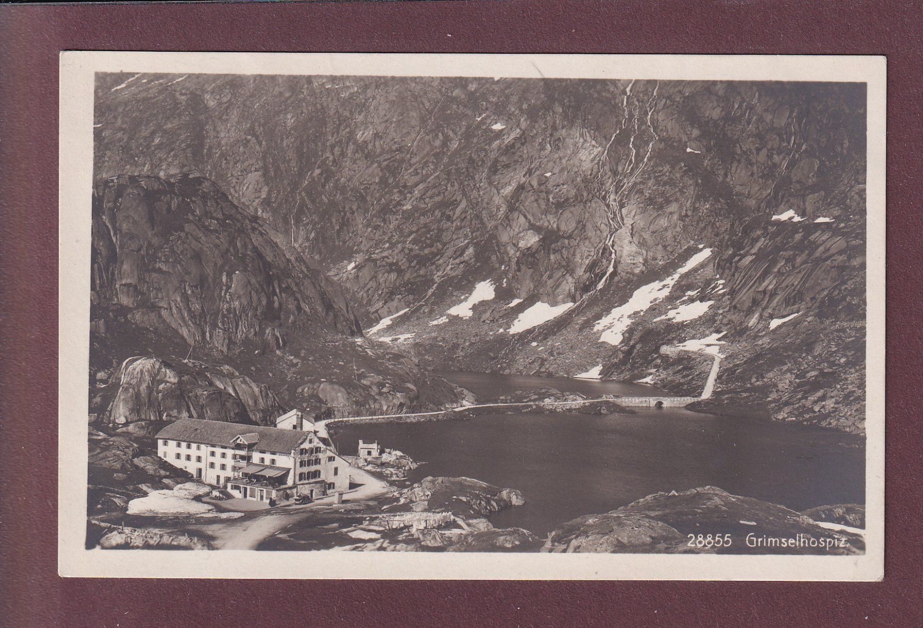 Ansichtskarten: GRIMSEL - Hospiz – Gebraucht aus Pully von nicecards