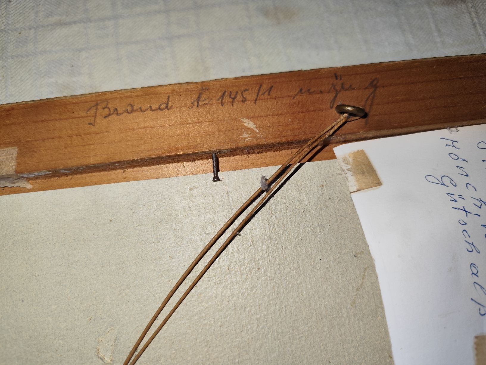 Dipinti: Fritz Brand "Mönch von der Gütschalp" 1950 – Usato da Derendingen venduto da ral_xcc8 3