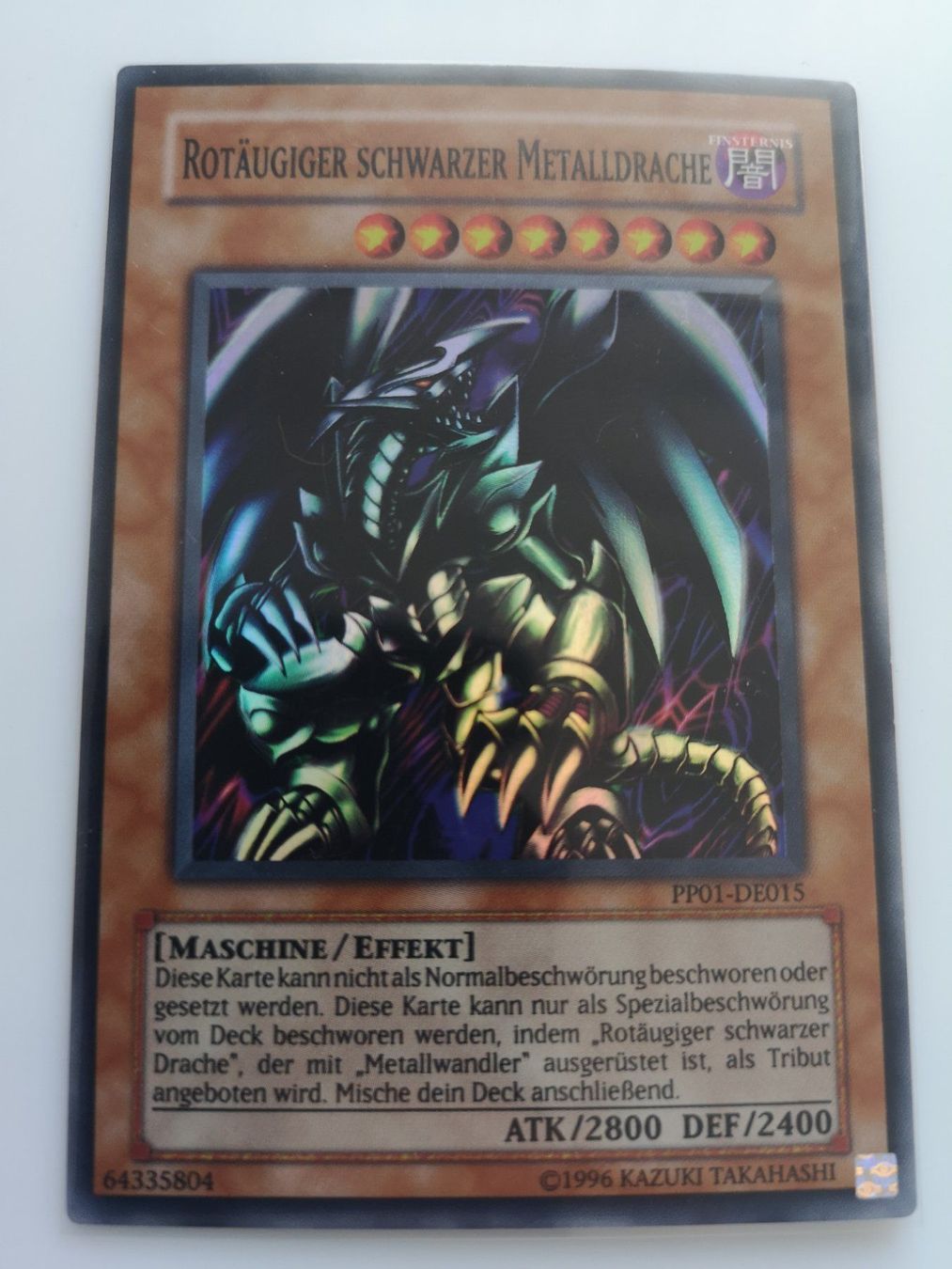 Yugioh Carte collezionabili: Rotäugiger Schwarzer Metalldrache Mint – Nuovo e nell'imballaggio originale da Boswil venduto da ShoppingCenterCity 1