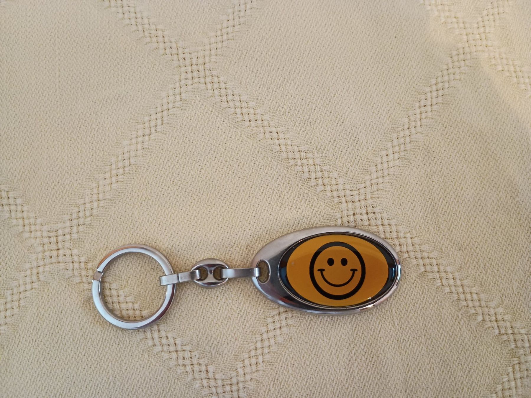 Schlüsselanhänger & - bänder: Schlüsselanhänger SMILEY, Metall, ca.10 cm – Neu (gemäss Beschreibung) aus Buchs AG von ReaNaTsch