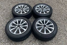 Original Räder Mercedes auf 10-Speichen Felge 17 Zoll