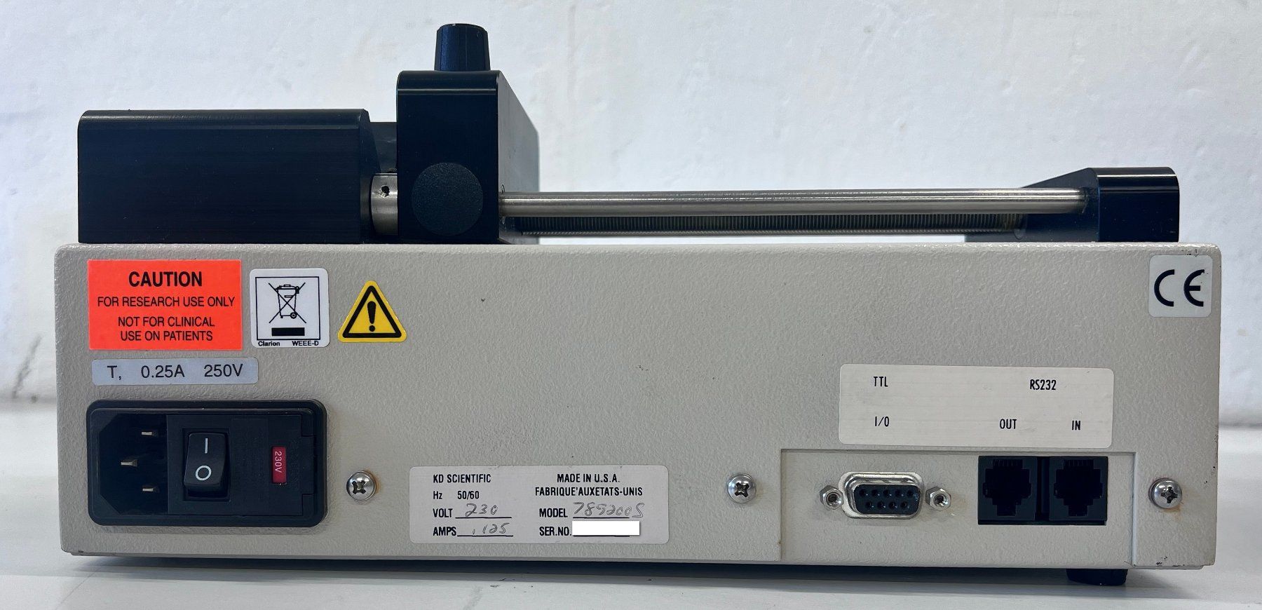 Accessori da laboratorio: KD Scientific Dual Syringe Pump – Usato da Niederdorf venduto da LeptonAG_Labor 5
