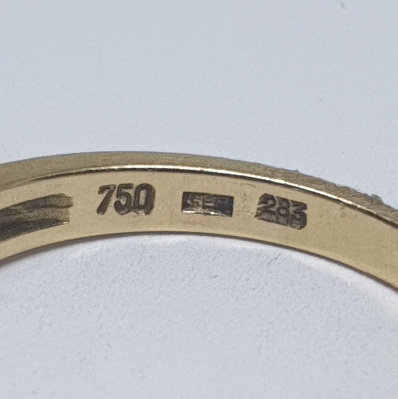 Bagues: Echt 18K Gold - Diamant Ring – D'occasion à Luzern par luzerngoldhaus 4
