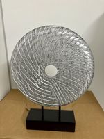 Dekorative Skulptur, Silberfarben, modernes Design, Top!
