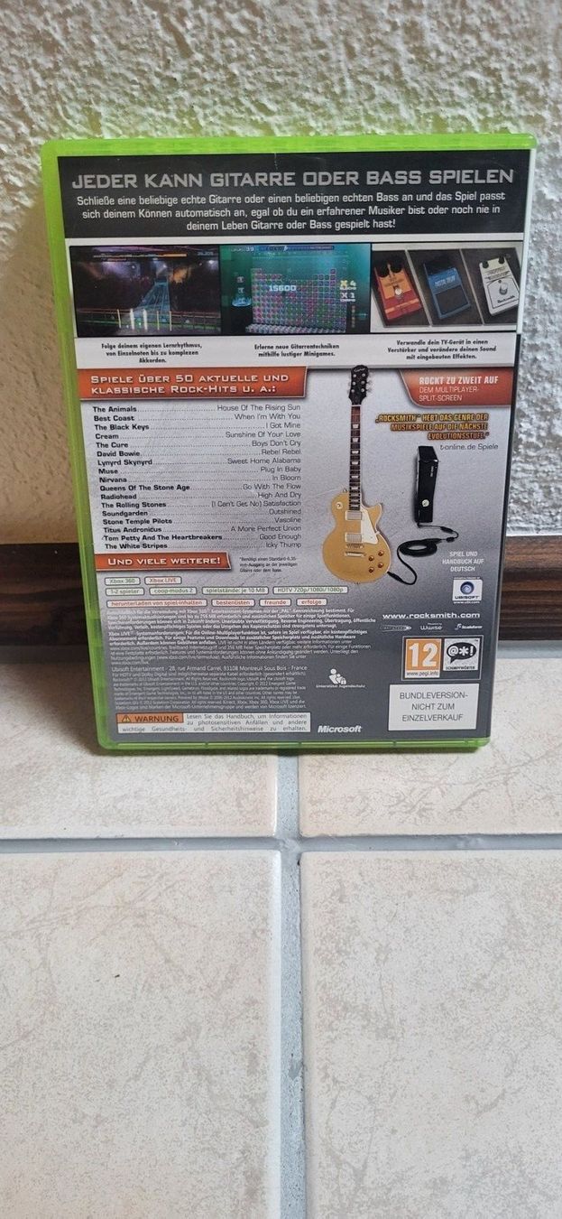 Microsoft Giochi: Xbox 360 Spiel - Rocksmith – Usato da Münsingen venduto da Heroism2010 1