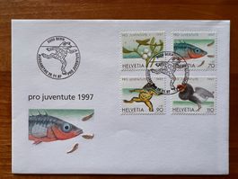 FDC Brief Pro Juventute 1997 (R226)