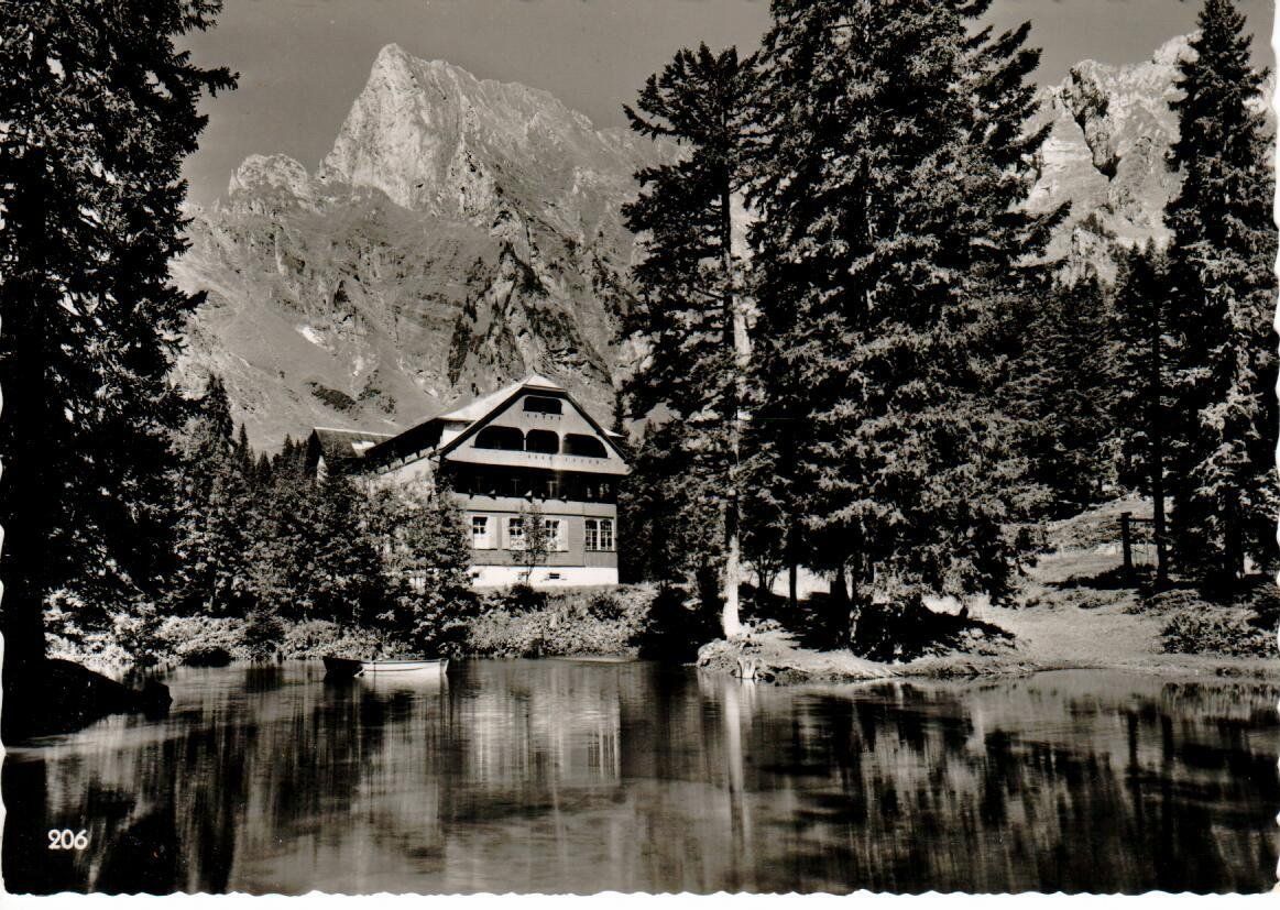 Ansichtskarten: Alpenkurhaus Sennisalp  1956 – Gebraucht aus Wolhusen von Curver9
