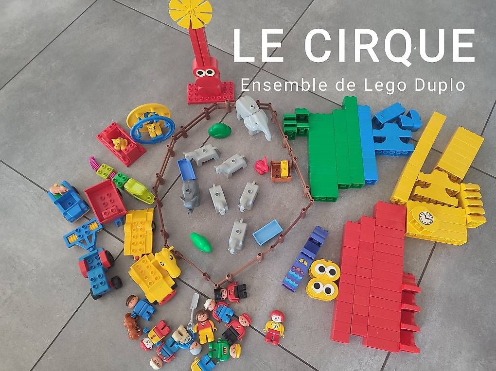 Lego Kit di costruzioni: Ensemble Lego Duplo LE CIRQUE – Usato da Promasens venduto da spro08