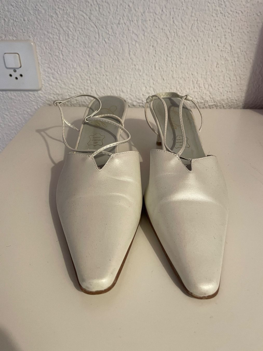 Scarpe da donna: Lederschuhe, Hochzeit, Gr. 38 – Usato da Münsingen venduto da Secondhand89
