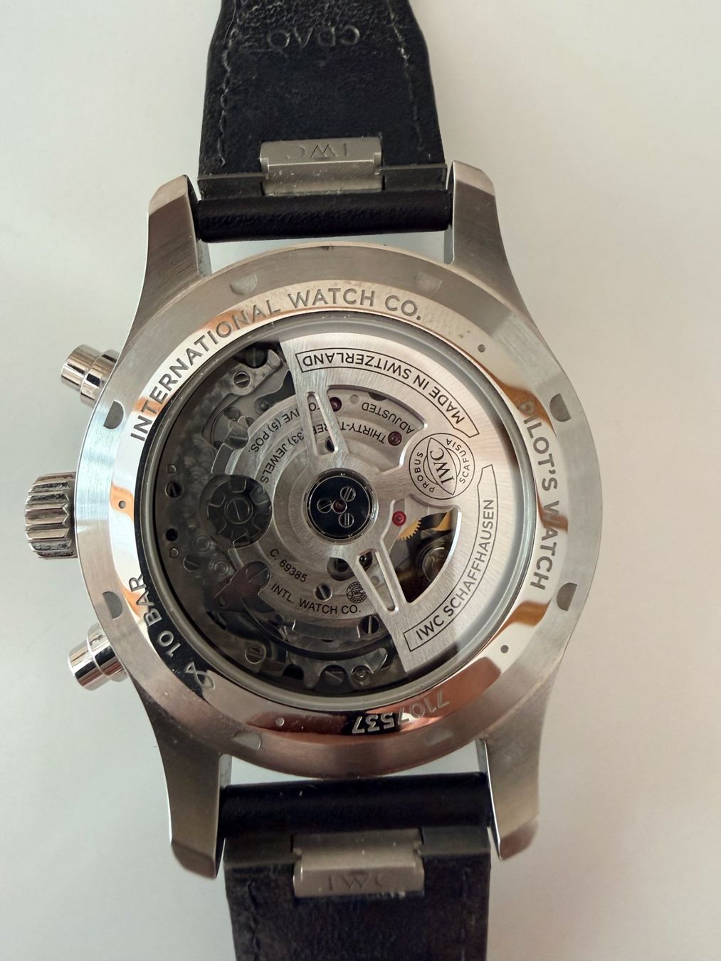 IWC Orologi: IWC Fliegeruhr Chronograph 43 – Usato da Zürich venduto da marathon11 3