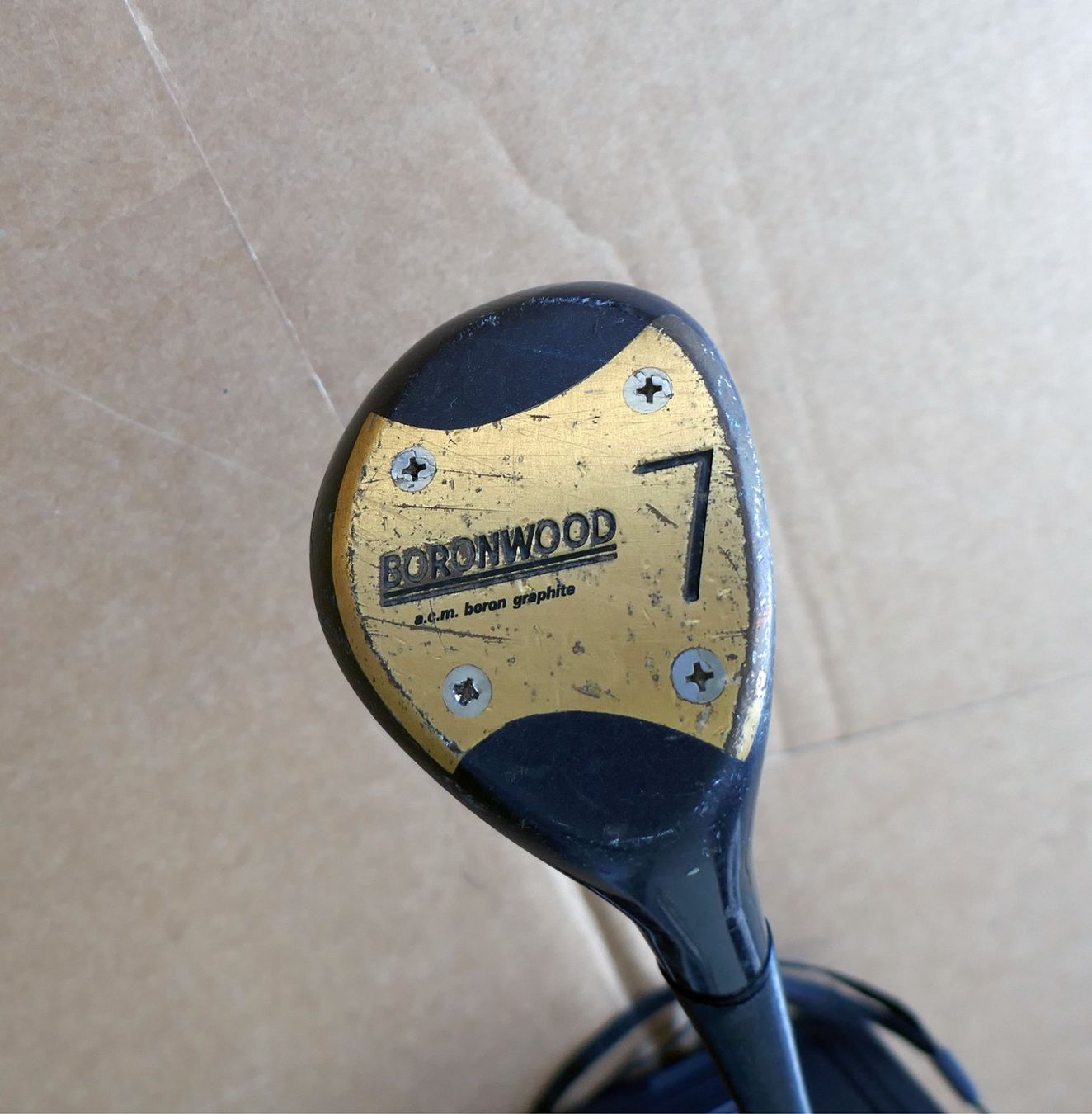 Mazze & Set: Fairway Holz 7 - Boronwood – Usato da Ehrendingen venduto da Wolfmanjack