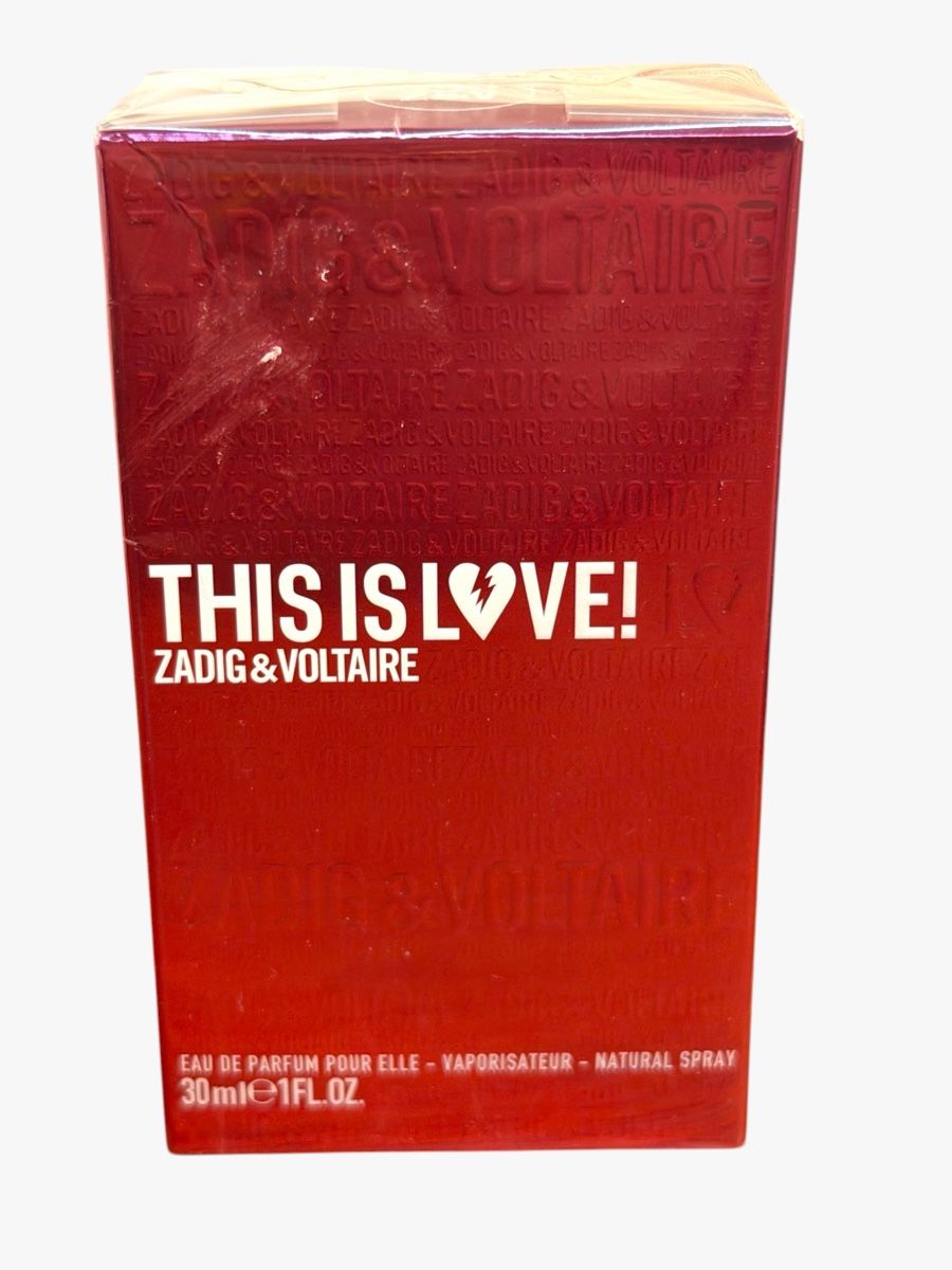 Zadig & Voltaire Profumi & Eau de Toilette: ZADIG & VOLTAIRE This Is Love Eau de Parfum 30ml – Nuovo e nell'imballaggio originale da Lausanne venduto da artnouveau05