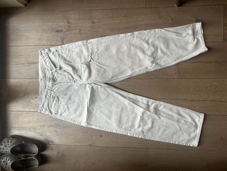 2er Paket Jeans H&M Weiss und Hellblau, beide Grössen 31/32