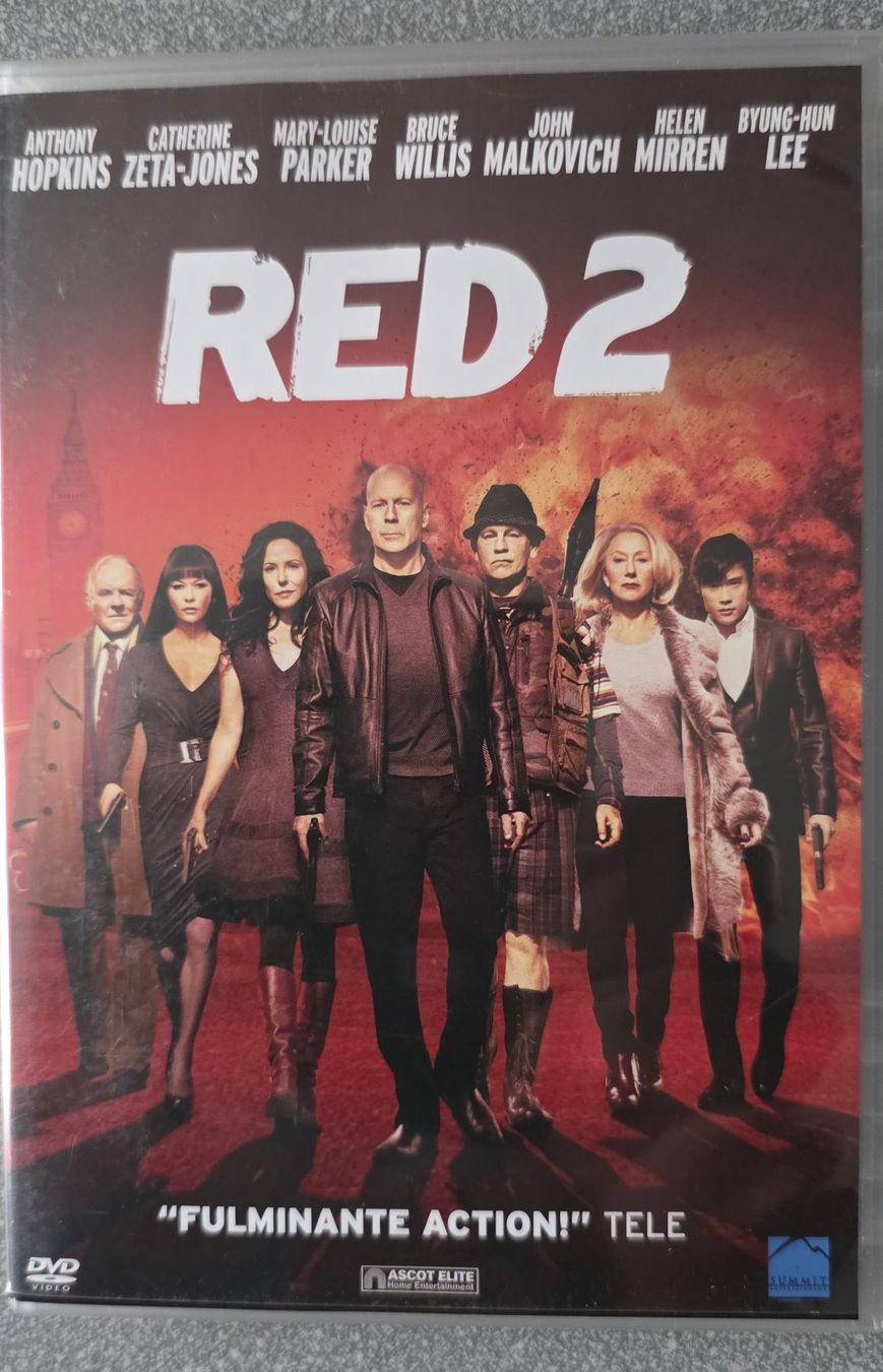 Tous les DVDs: DVD RED 2 / Anthony Hopkins, Bruce Willis – D'occasion à Oetwil am See par fineli2