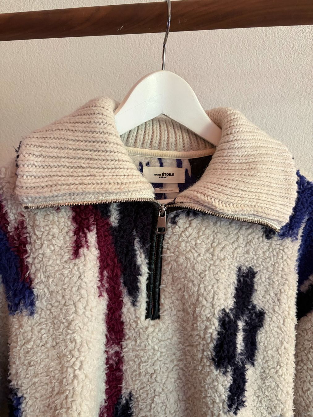 Isabel Marant Maglioni & Felpe: Isabel Marant Étoile "Marner" Printed Fleece Pullover – Usato da Zürich venduto da jonny_s 1
