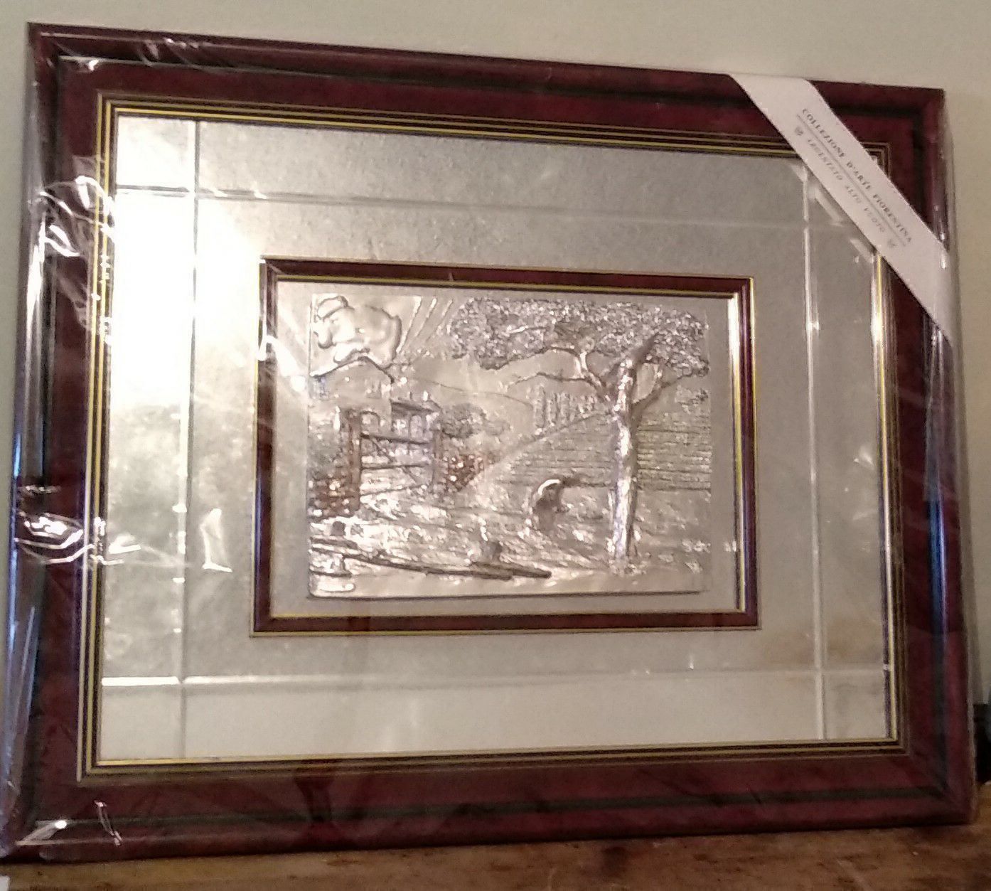 Foto & Immagini: Bild mit Flach-Relief aus Silber – Nuovo e nell'imballaggio originale da Schwyz venduto da Vesparider01 2