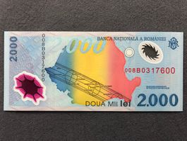 Romania 1999 - Rumänien - 2000 Lei UNC