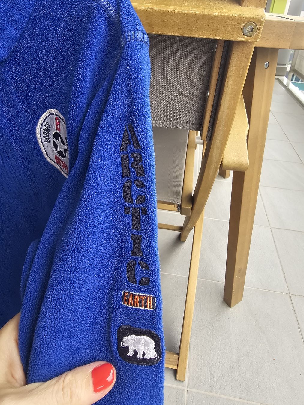 Bogner Pullover & Sweatshirts: Bogner Fleece Pullover Blue Size 116-122  – Gebraucht aus Cologny von Selin34 3
