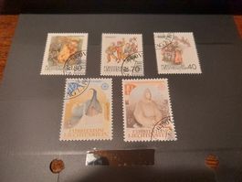 Collection de Timbres Liechtenstein, Divers Thèmes