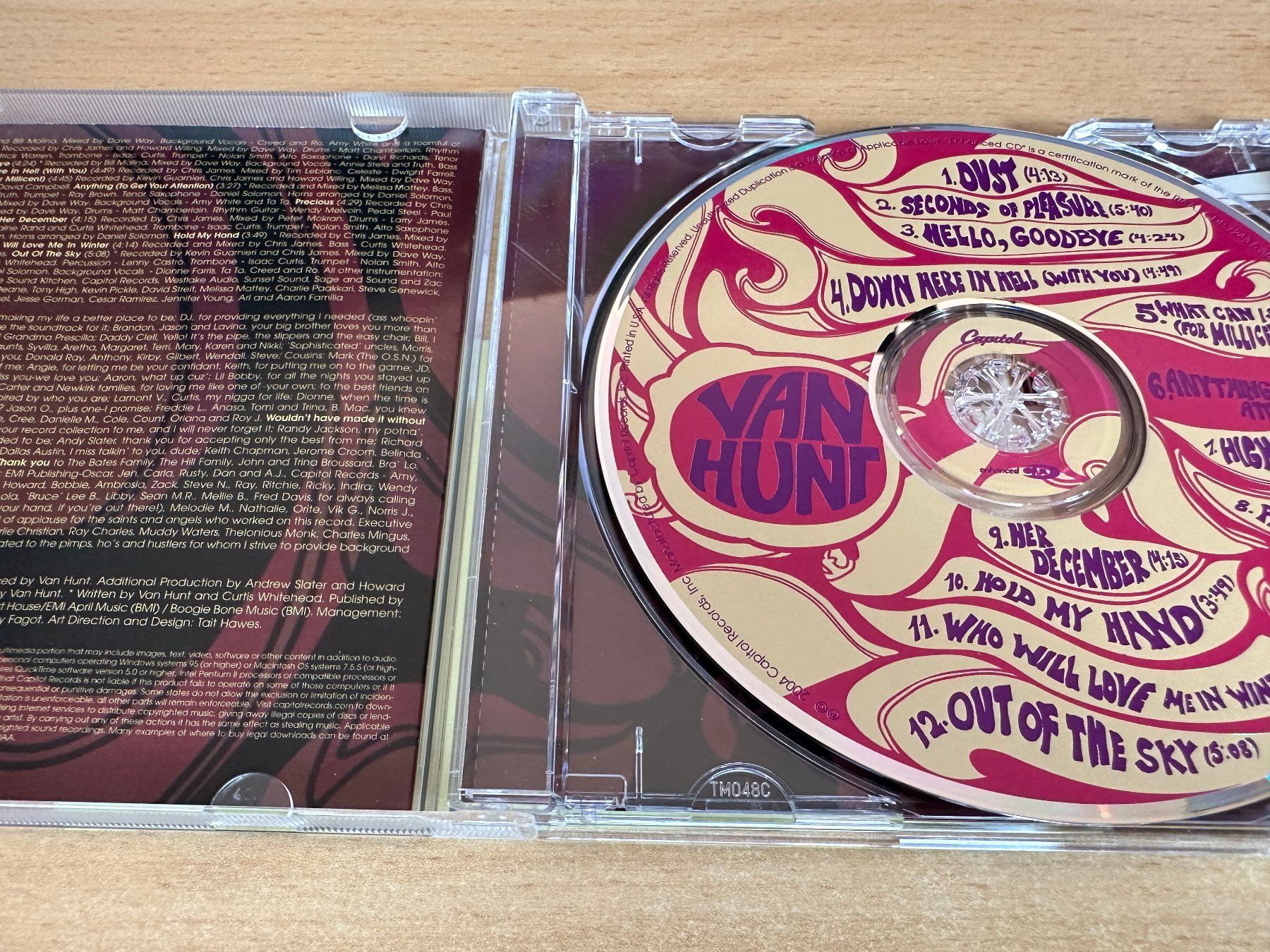 CDs: Van Hunt – Van Hunt – Gebraucht aus Rikon im Tösstal von Alpenmutz 2