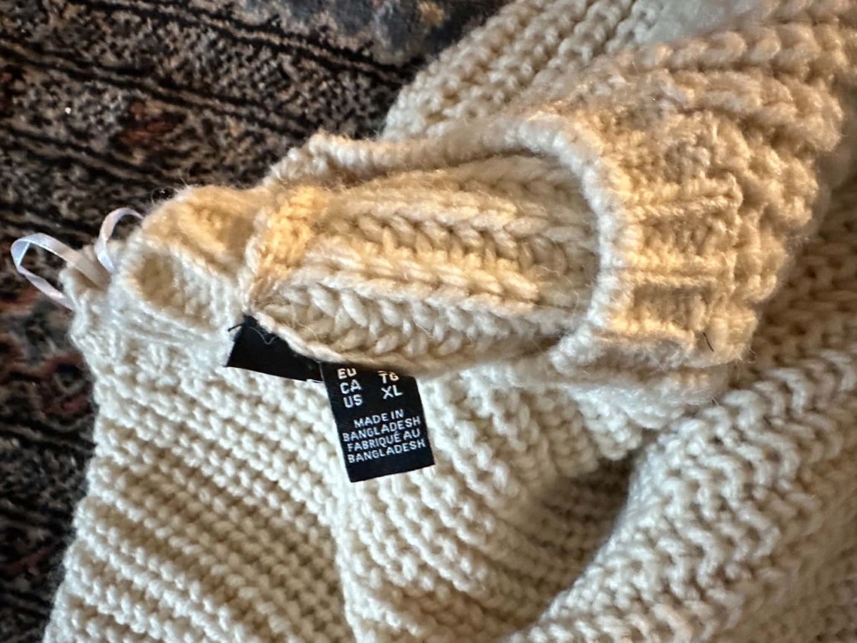 Pieces Maglioni & Felpe: PIECES Ärmelloser Strickpullover gr L – Nuovo (secondo la descrizione) da Gutenswil venduto da Bregenzer8610 5