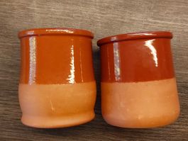 2 Töpfli La fermière braun