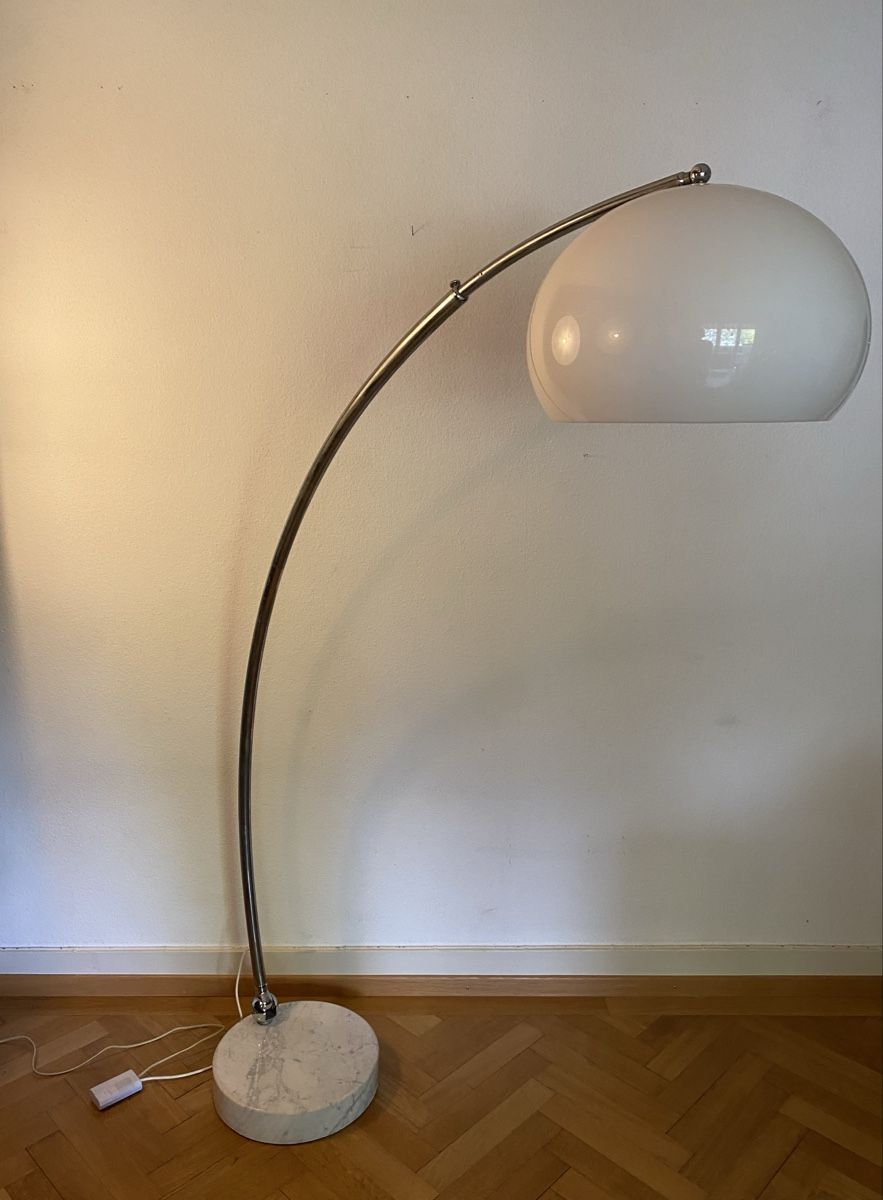 Lampade: Design Vintage Bogenlampe – Usato da Olten venduto da sportwelt 1