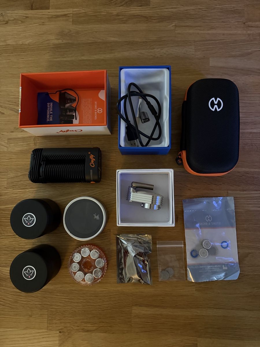 Storz & Bickel Altri Prodotti per fumatori: Storz Bickel Crafty+ Vaporizer Complete Set – Nuovo (secondo la descrizione) da La Tour-de-Peilz venduto da bma_s97h 5