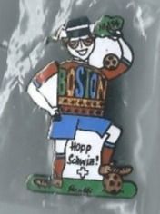 Plaketten & Abzeichen: Hopp Schwiz / World Cup USA 94 – Gebraucht aus Zürich von t24_de
