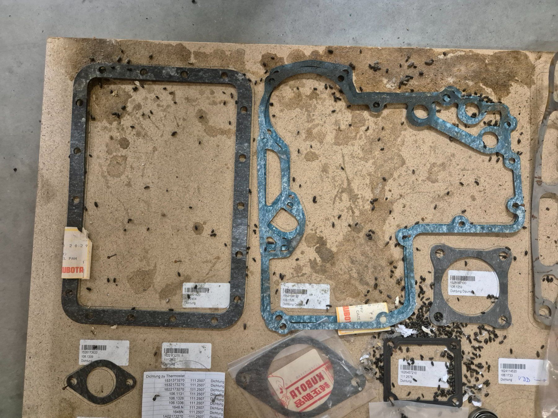 Sanitär: Kubota Motorendichtungen – Gebraucht aus Rüegsbach von Garage3418 4