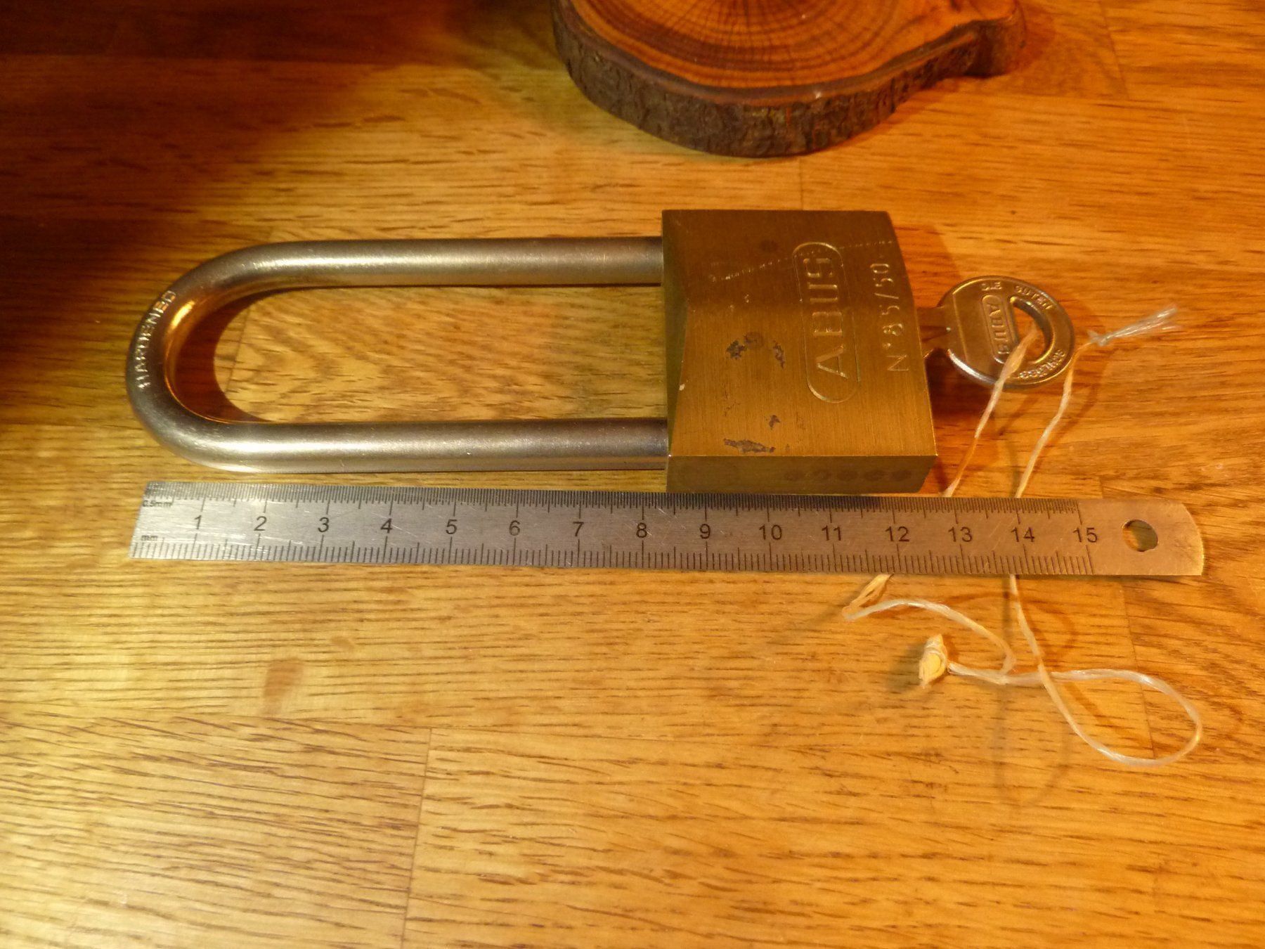 Lucchetti: Langes Schloss ABUS No 85 / 50 – Usato da Hochfelden venduto da swissice 3